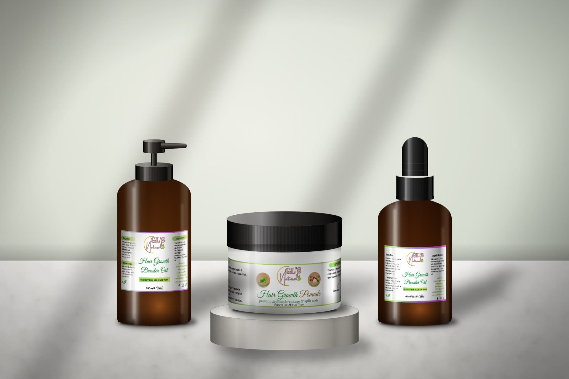Étiquettes produits pour GLS Natural