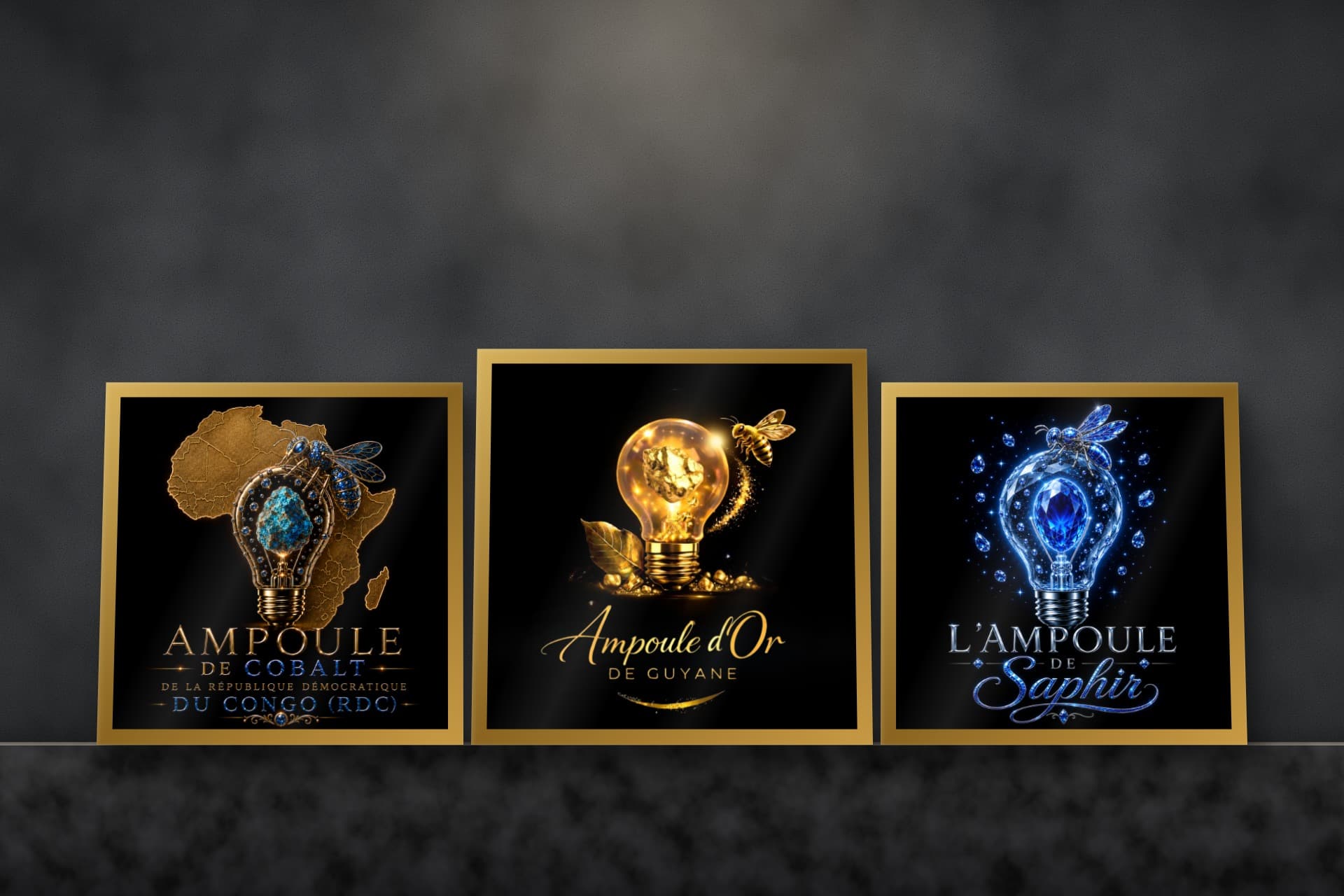 Collection de logos pour L'Ampoule