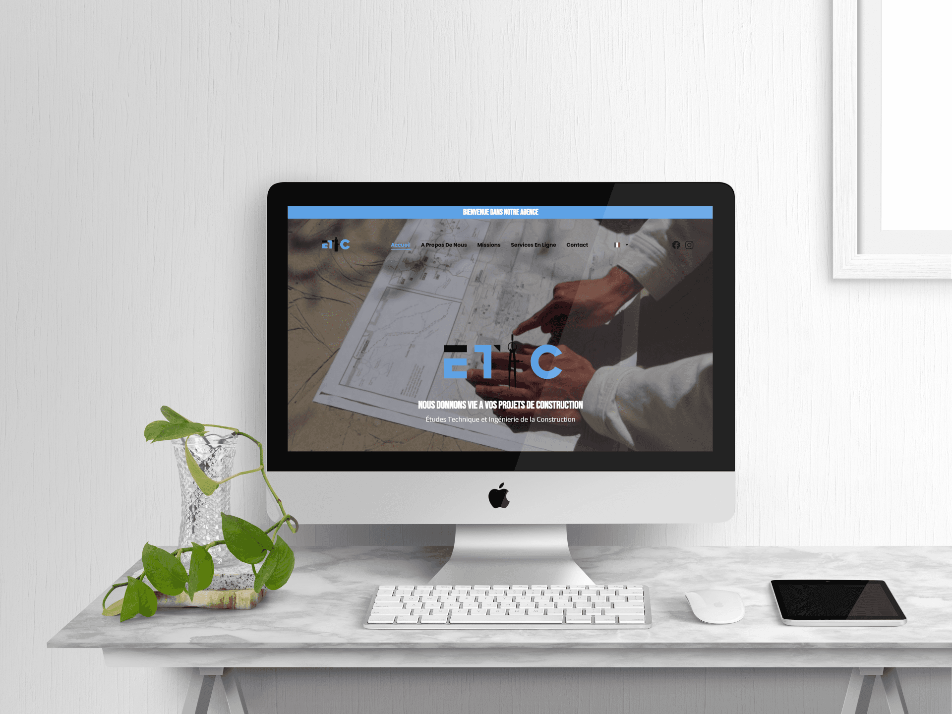 Site web pour Eticonstruction