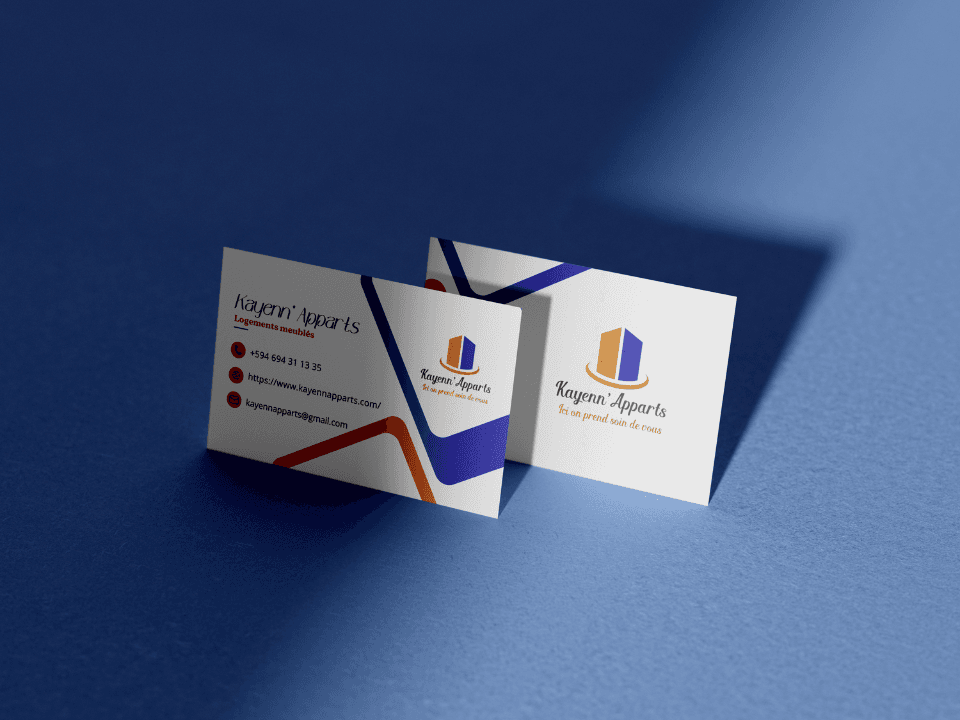 Carte de visite pour Kayenn’ Apparts
