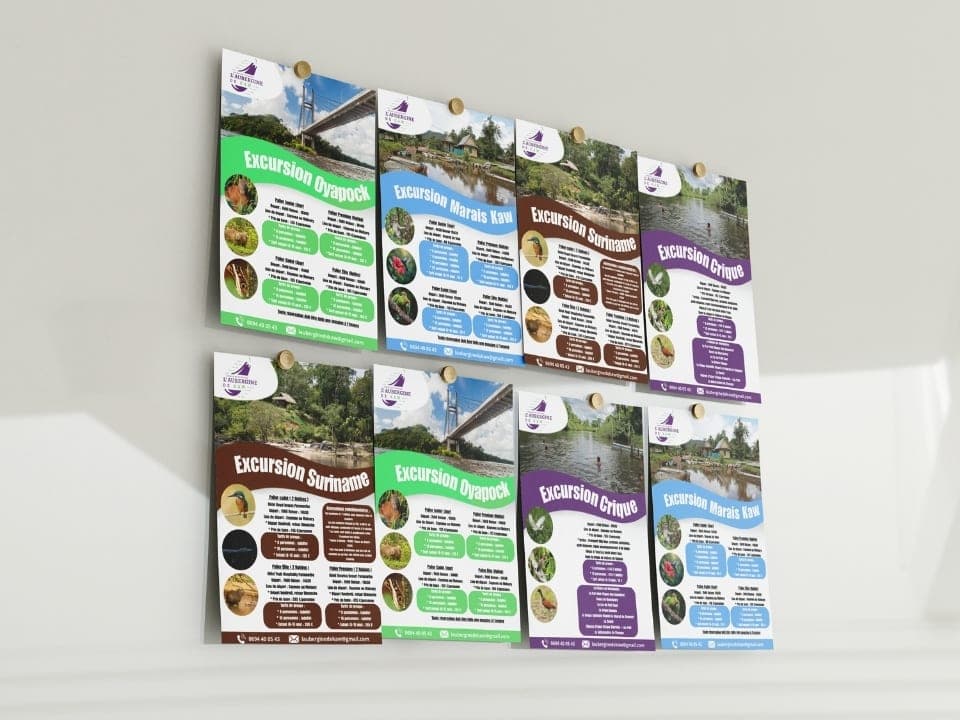 Flyers pour L’aubergine de Kaw