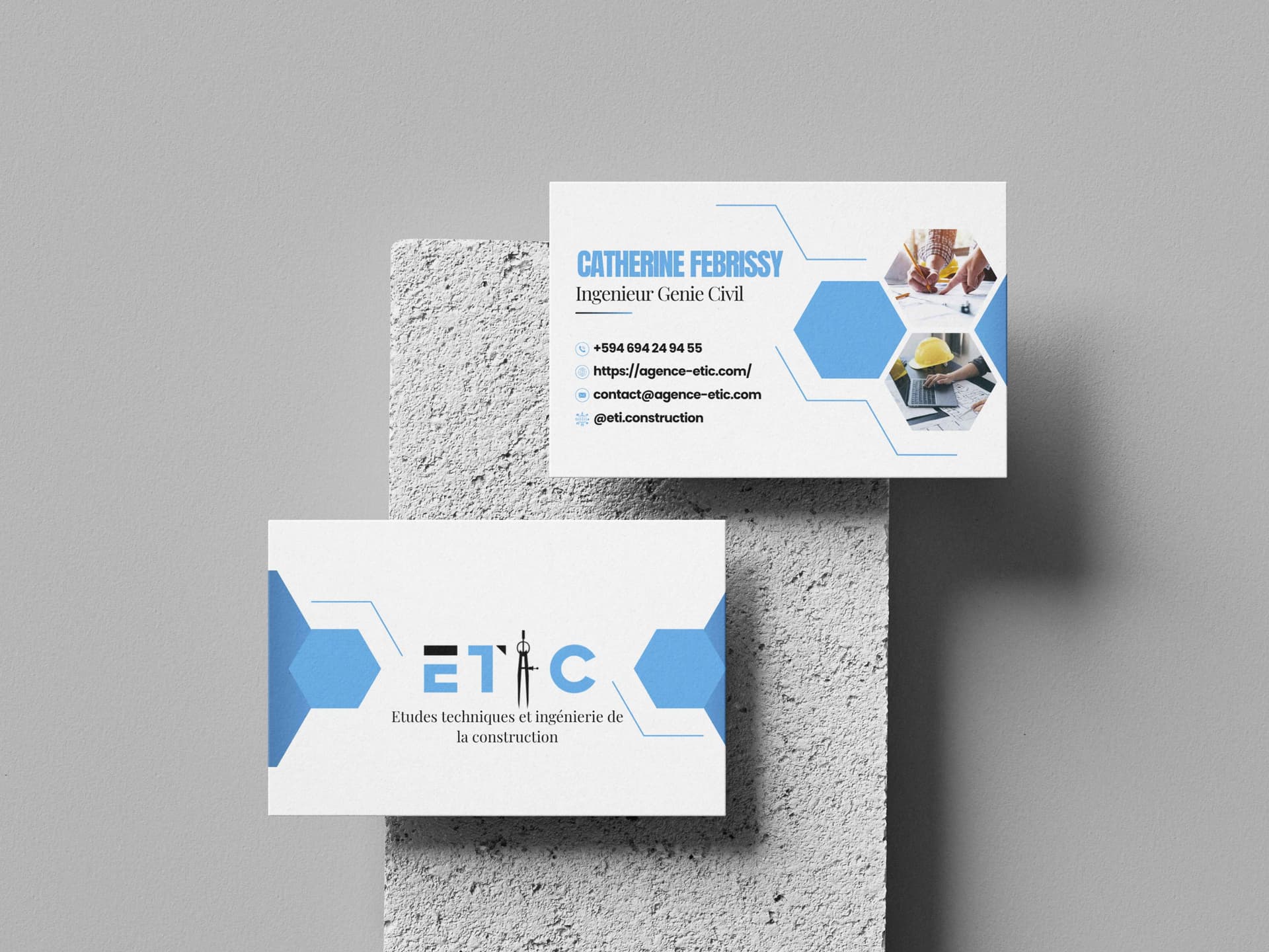 Carte de visite pour ETIC