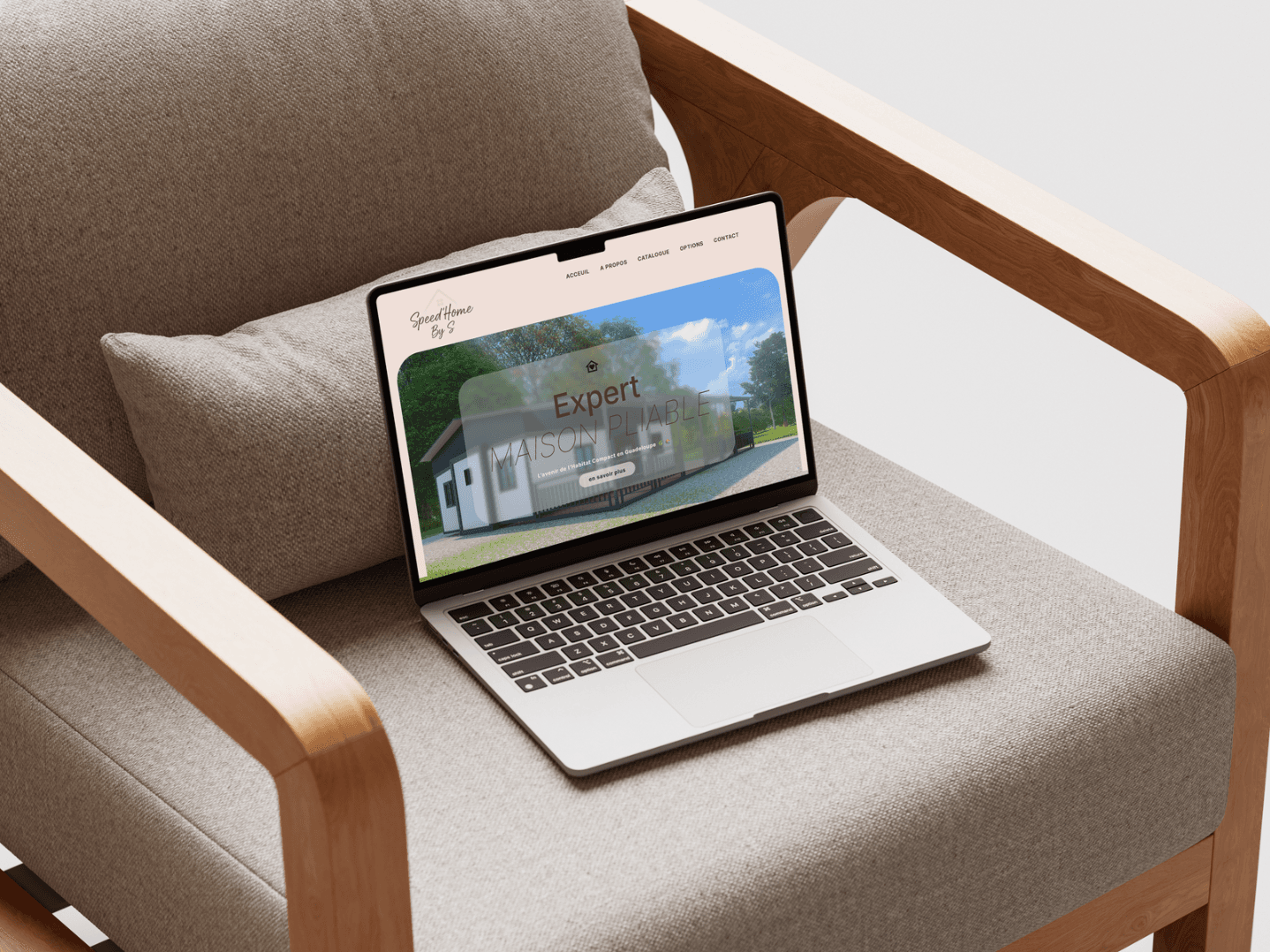 Site web pour Speed Home