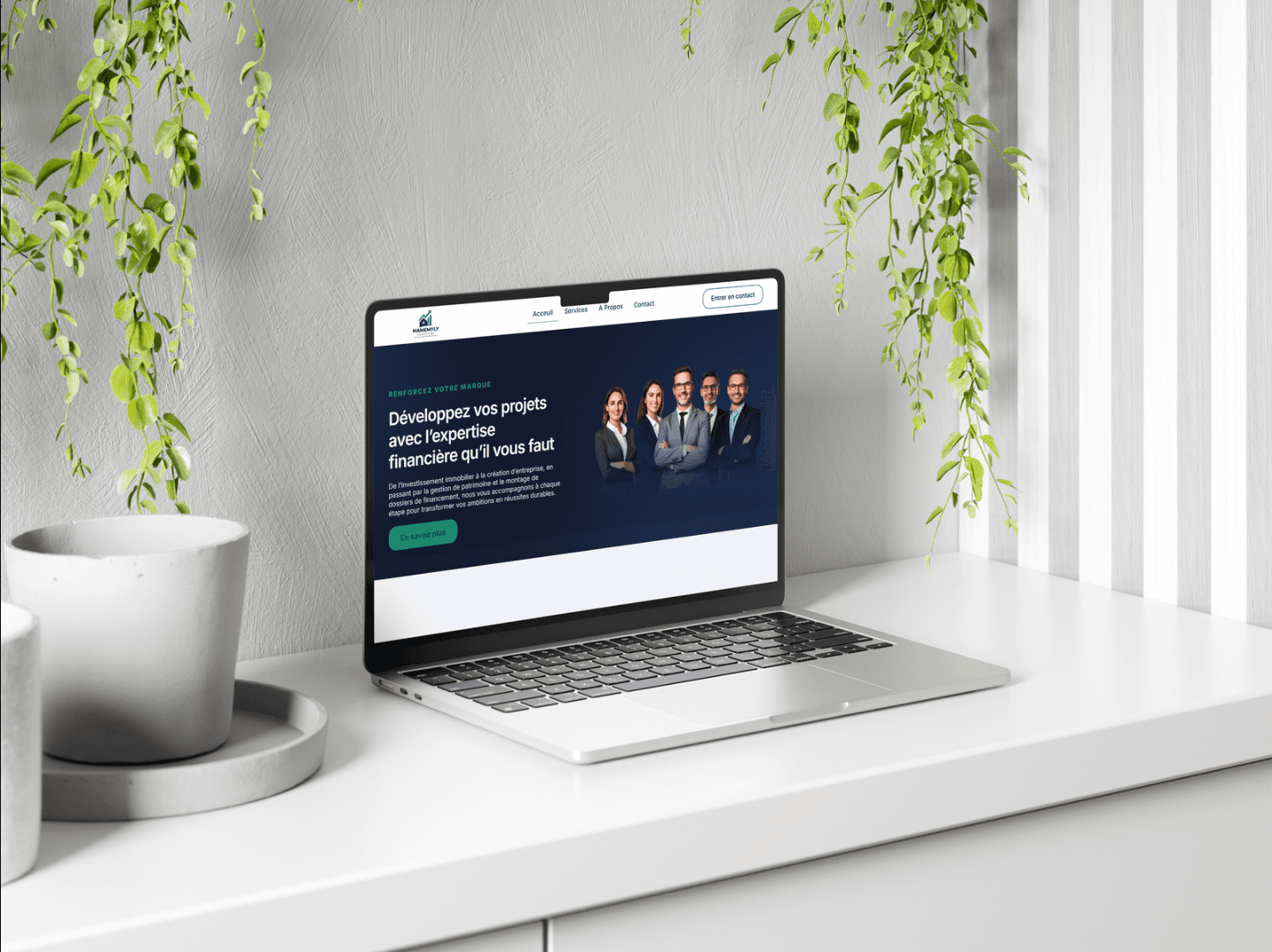 Site web pour Mamemyly Consulting