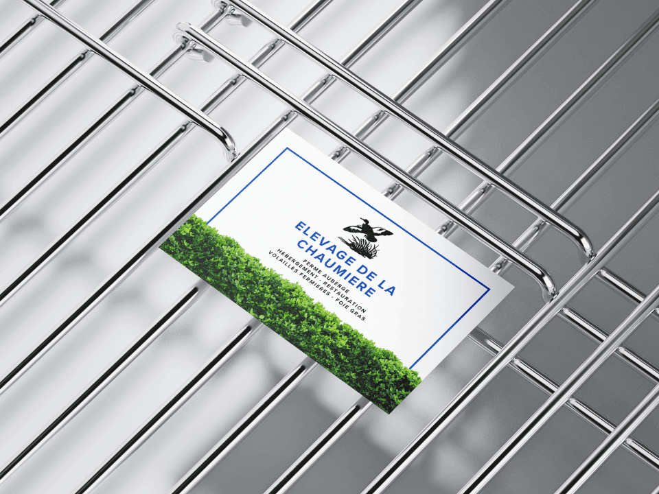 Carte de visite pour Elevage de la Chaumière