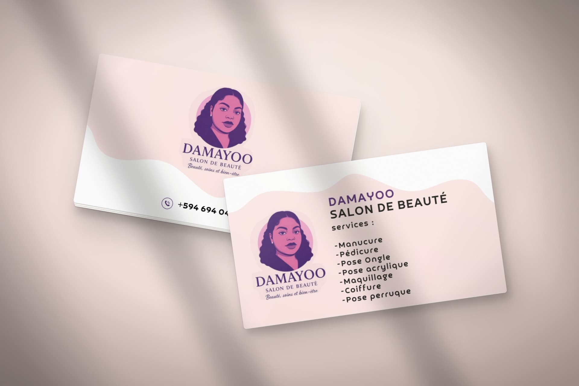 Cartes de visite pour Damayoo